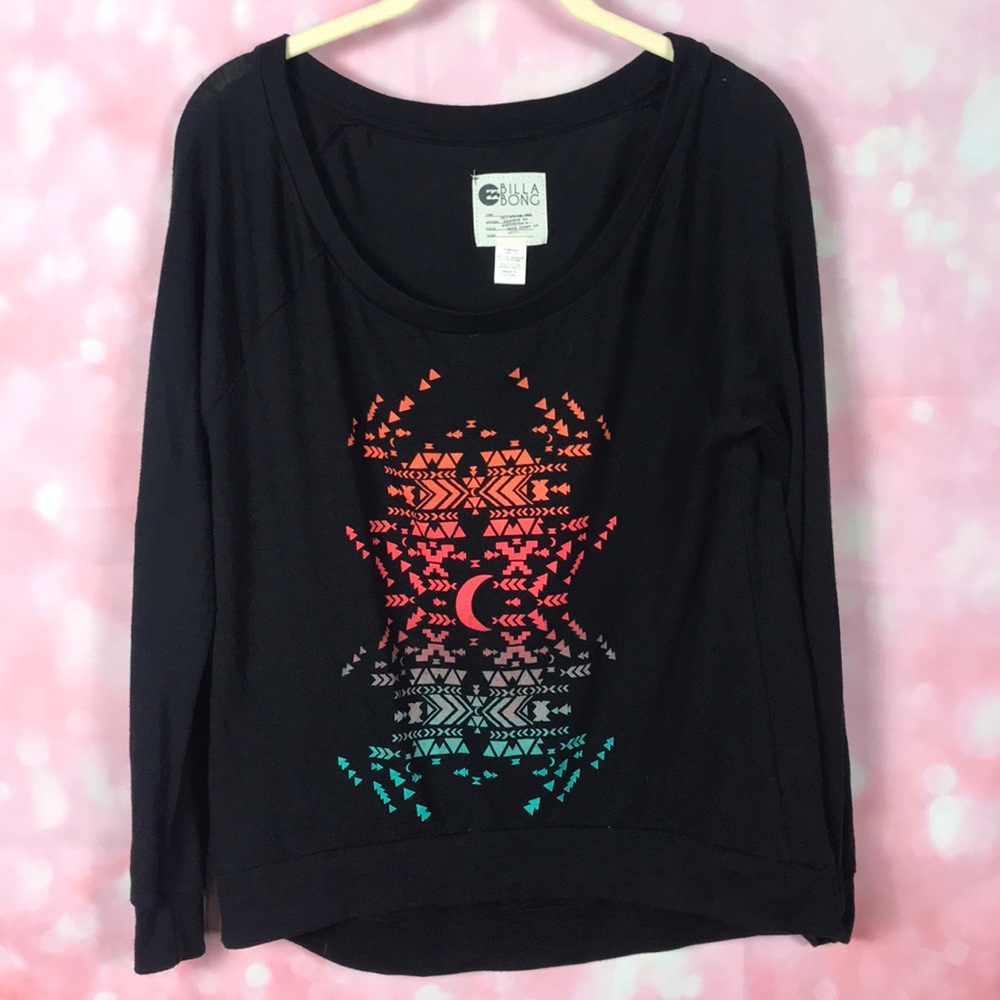 BillaBong Long Sleeve Oversized Tee